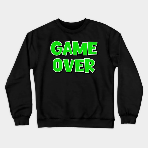 Classic Gamer Crewneck Sweatshirt by GreenGuyTeesStore